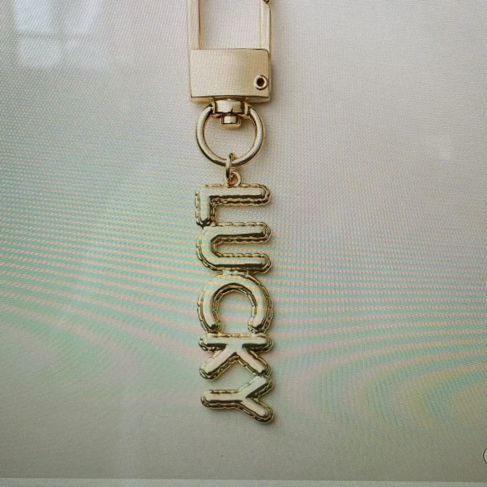 Lucky Bag Charm Keychain - kate spade new york x Target Gold